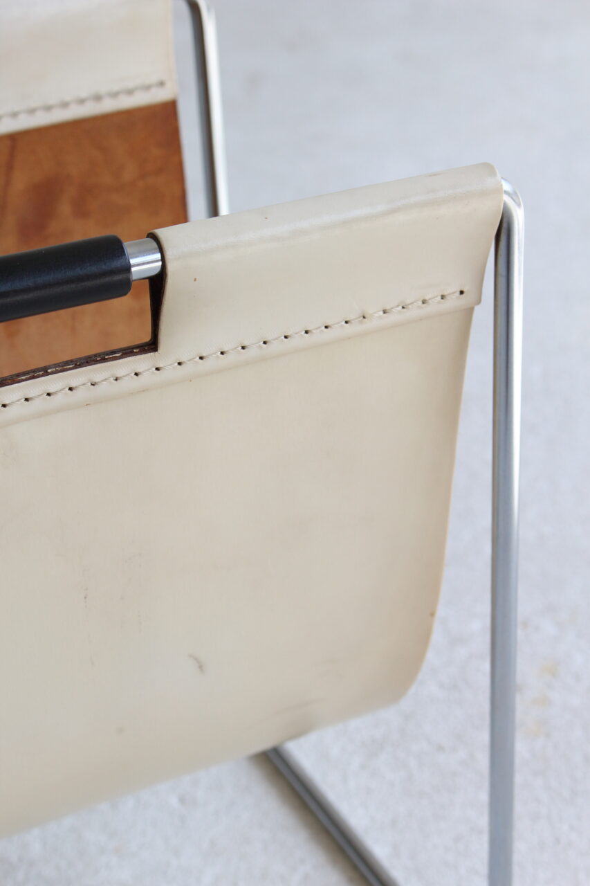 BRABANTIA LEATHER MAGAZINE RACK