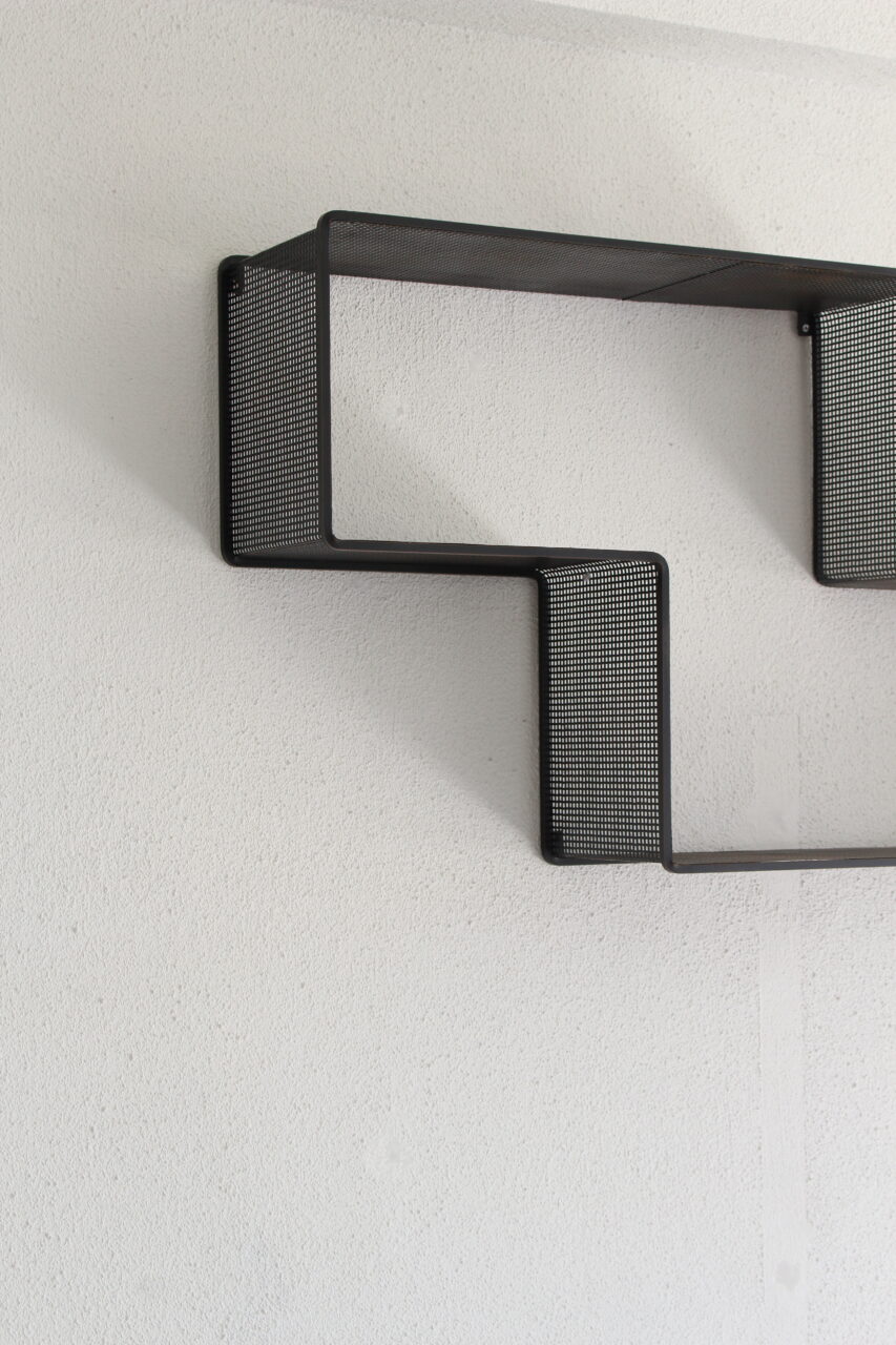 MATHIEU MATÉGOT / ‘DEDAL’ WALL SHELF (BLACK)