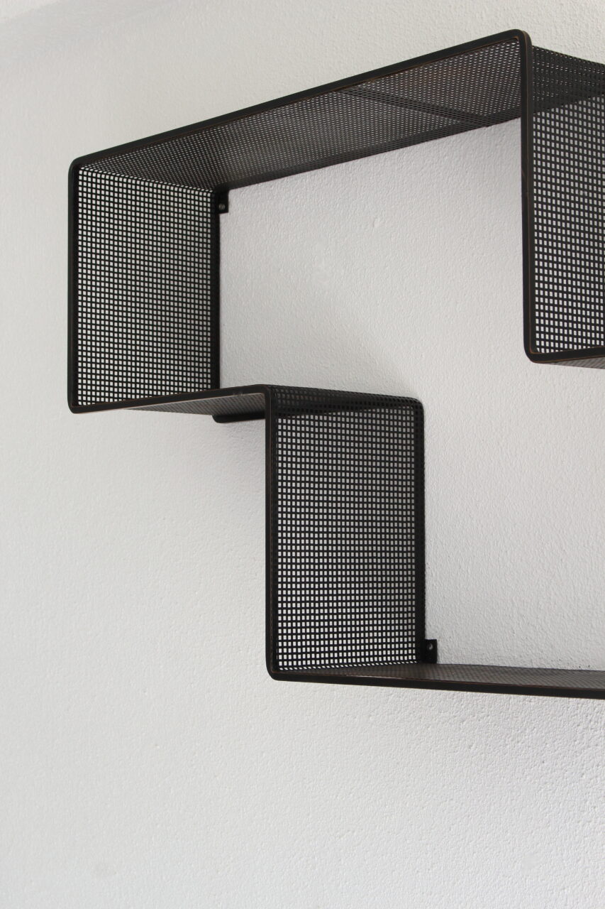 MATHIEU MATÉGOT / ‘DEDAL’ WALL SHELF (BLACK)