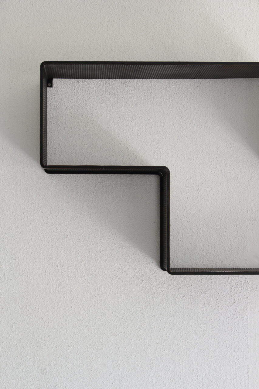 MATHIEU MATÉGOT / ‘DEDAL’ WALL SHELF (BLACK)