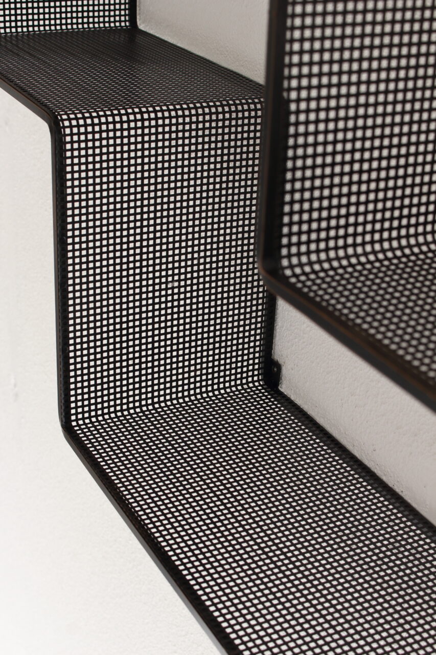 MATHIEU MATÉGOT / ‘DEDAL’ WALL SHELF (BLACK)