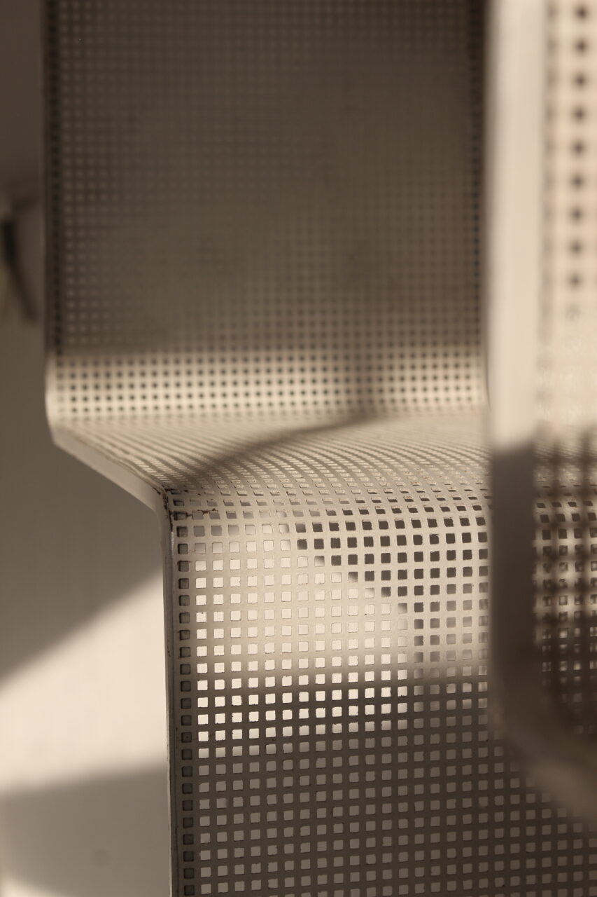 MATHIEU MATÉGOT / ‘DEDAL’ WALL SHELF (WHITE)