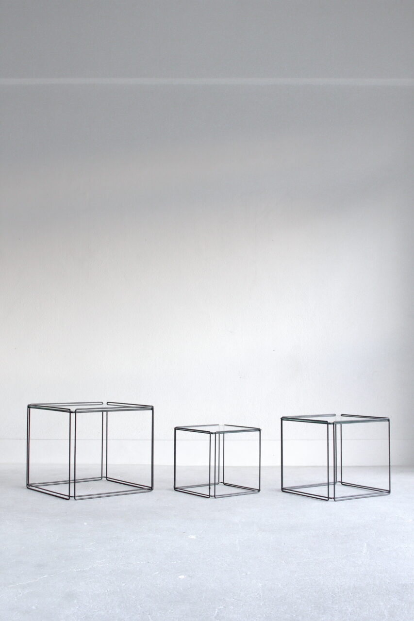 MAX SAUZE / ‘ISOCELE’ NESTING TABLES