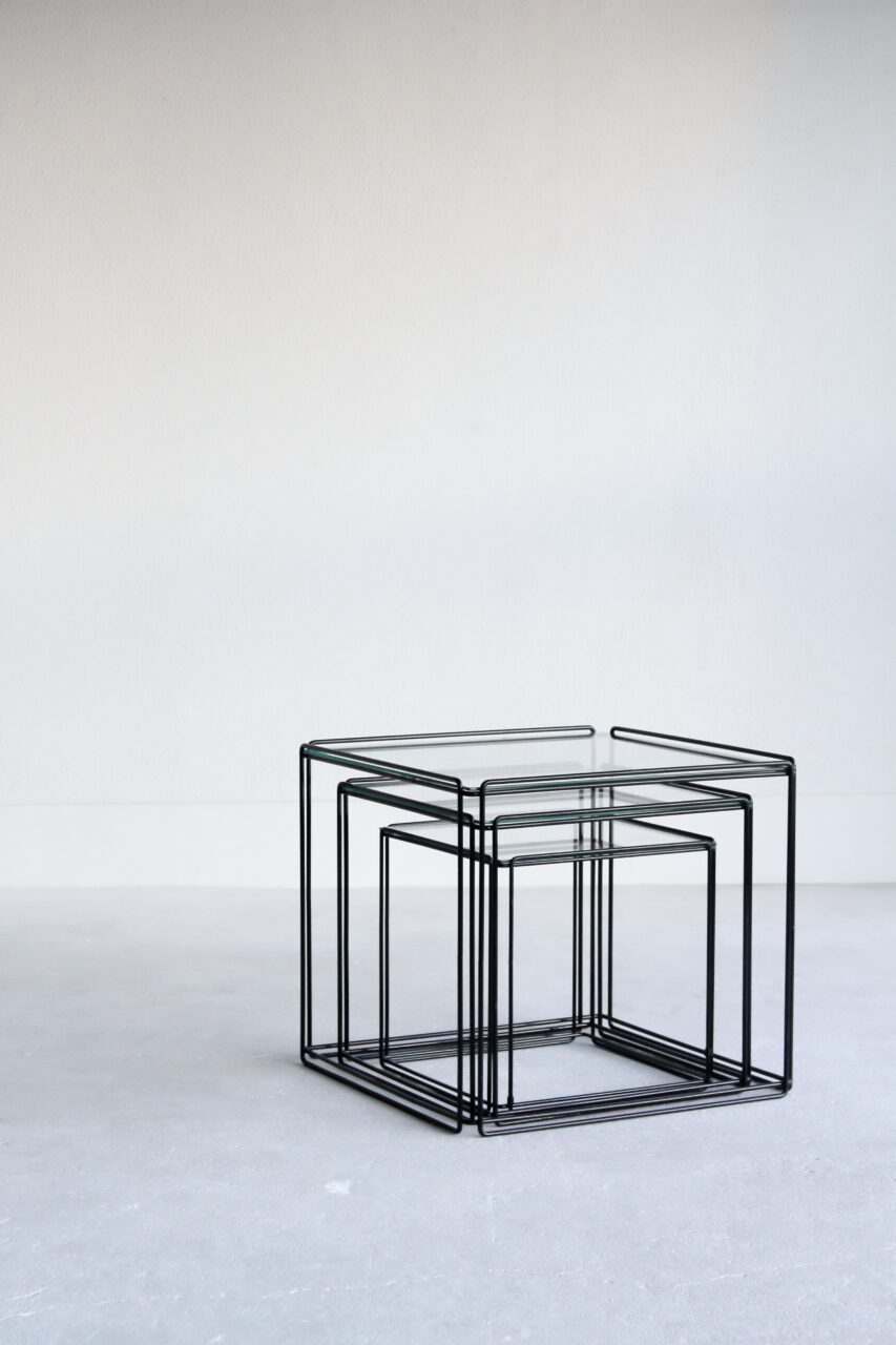 MAX SAUZE / ‘ISOCELE’ NESTING TABLES