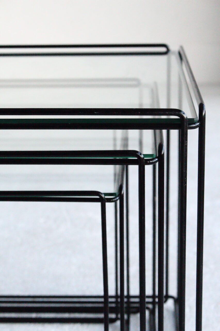 MAX SAUZE / ‘ISOCELE’ NESTING TABLES