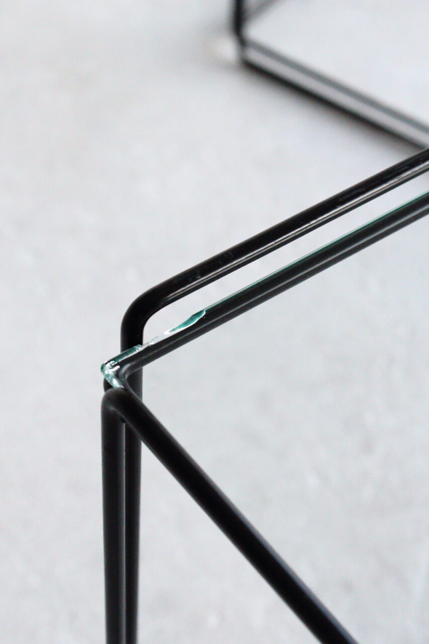 MAX SAUZE / ‘ISOCELE’ NESTING TABLES