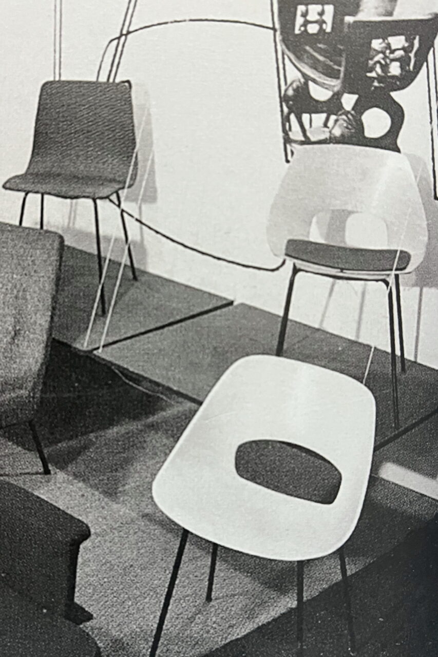 PIERRE GUARICHE / TONNEAU CHAIR