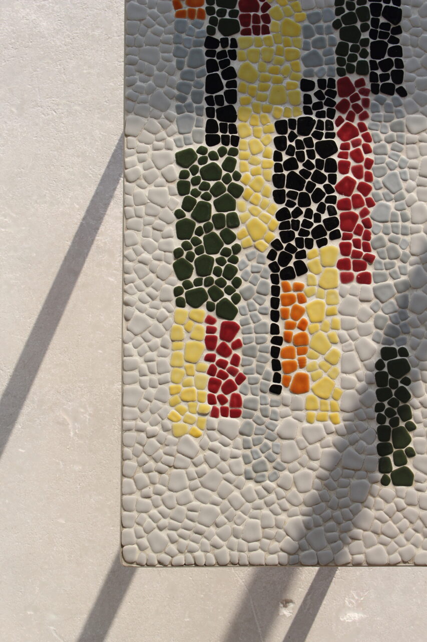 VINTAGE MOSAIC COFFEE TABLE 