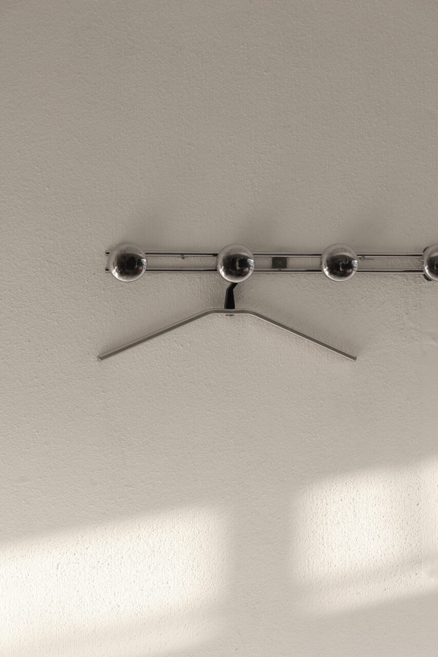 FRENCH ATOMIC COAT HOOK (SILVER)
