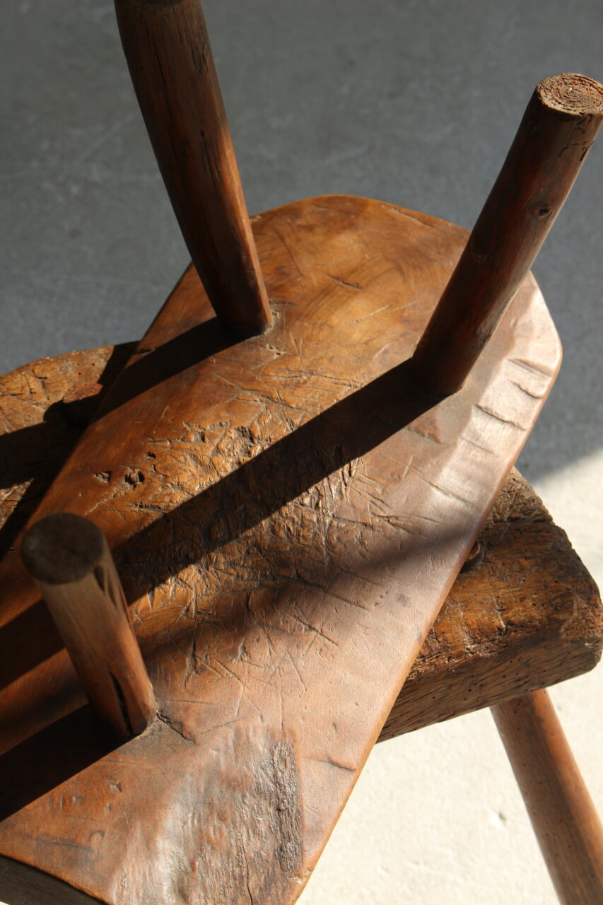BELGIAN 1920s MILKING STOOL