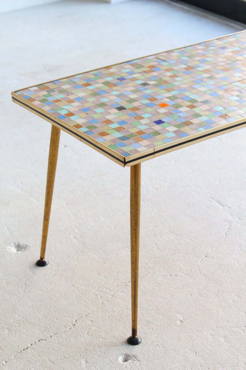 Belgian Mosaic Top Coffee Table