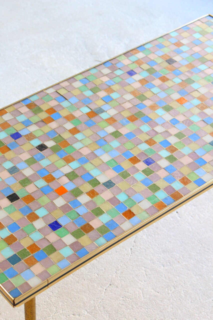 Belgian Mosaic Top Coffee Table