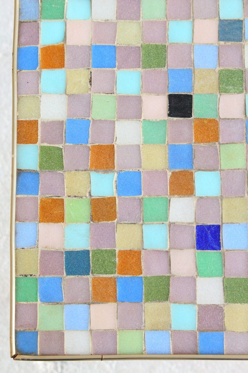 Belgian Mosaic Top Coffee Table